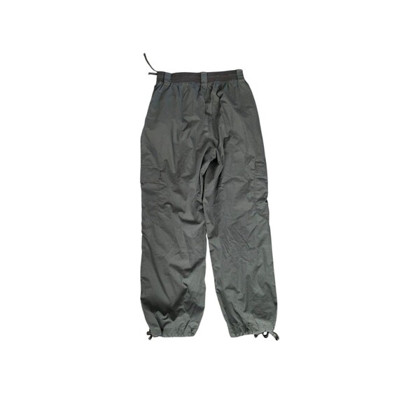 Missposh Women's Army Green Cargo Pants M Drawstring Waist Pockets Gorpcore - Picture 3 of 3